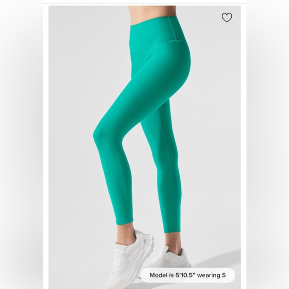 Alo yoga 7/8 High-Waist Airlift Legging - Spruce Green - Picture 3 of 6